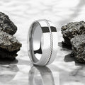LYON Tungsten Carbide men's wedding band, image 1