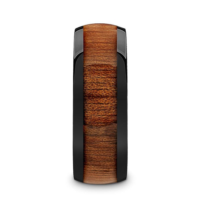 MABINI Black Ceramic men's wedding band, image 2