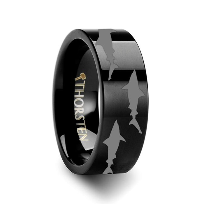 MAKO Tungsten Carbide men's wedding band, image 2