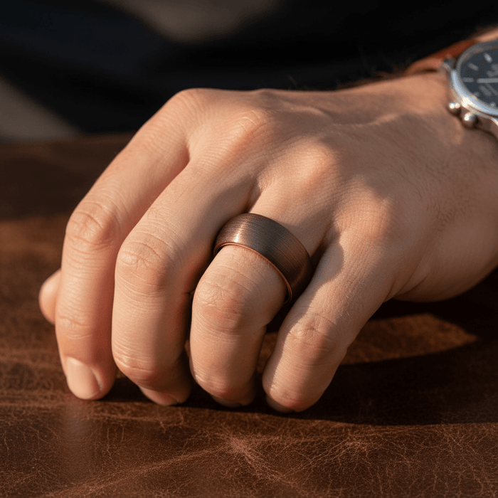 MARAR — lifestyle on hand — men's tungsten carbide wedding ring | Aydins Jewelry