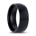 MARAUDER — hero shot — men's titanium wedding ring | Aydins Jewelry