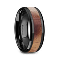 MARCUS Black Ceramic men's wedding band, image 1