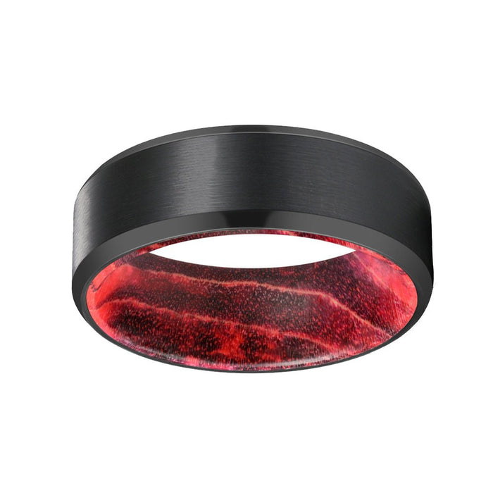 MARRON — lifestyle on hand — men's tungsten carbide wedding ring | Aydins Jewelry