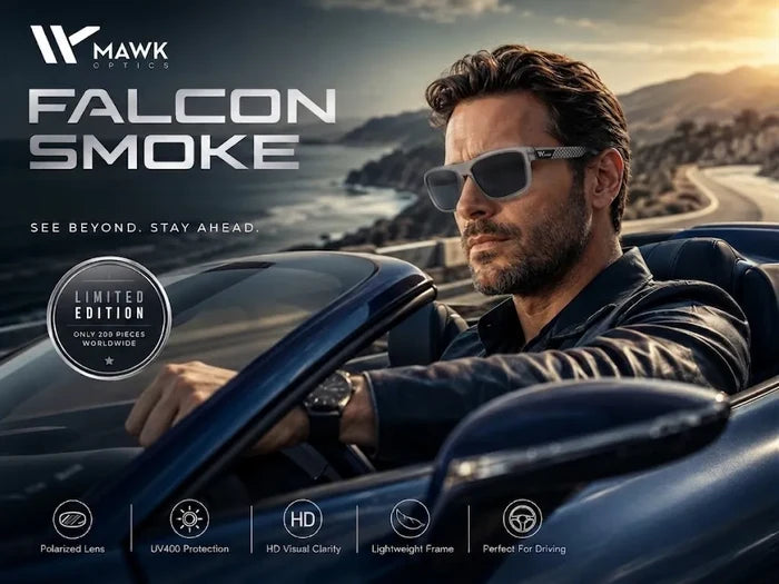MAWK FALCON SMOKE SUNGLASSES (24058C5 )