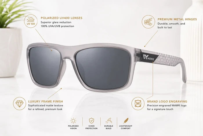 MAWK FALCON SMOKE SUNGLASSES (24058C5 )