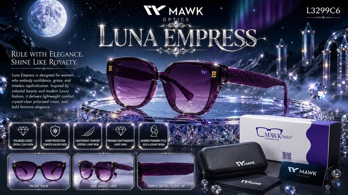 MAWK LUNA EMPRESS SUNGLASSES (L3299C6)
