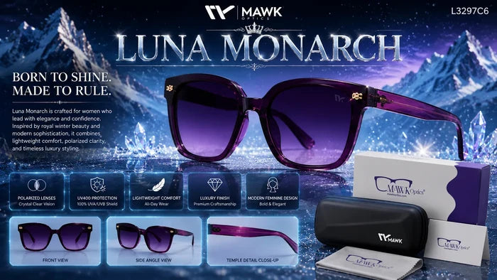 MAWK LUNA MONARCH SUNGLASSES (L3297C6)