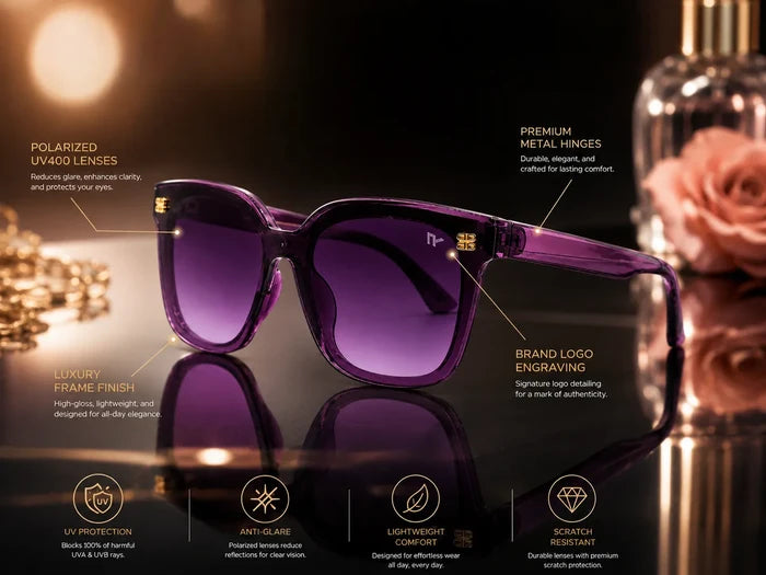 MAWK LUNA MONARCH SUNGLASSES (L3297C6)
