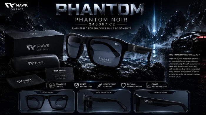 MAWK PHANTOM NOIR SUNGLASSES (246067C2)
