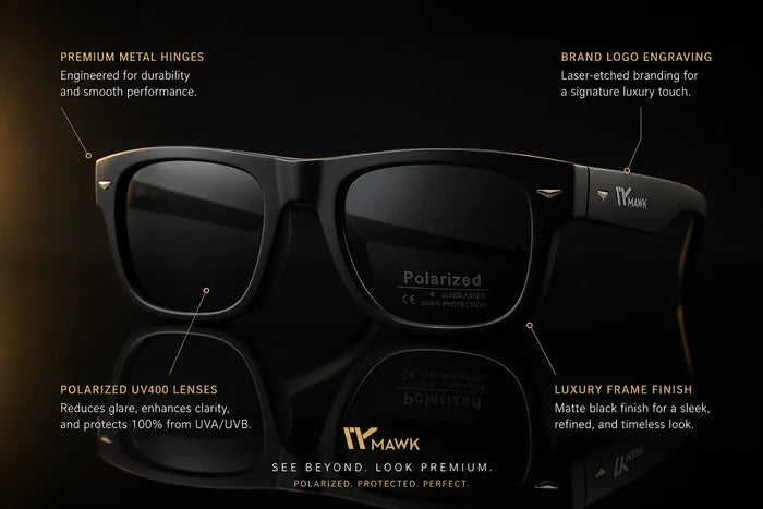 MAWK RAVEN SHADOW  SUNGLASSES (25016C2)