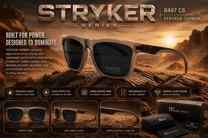 MAWK STRYKER CARBON SUNGLASSES (8497C6)