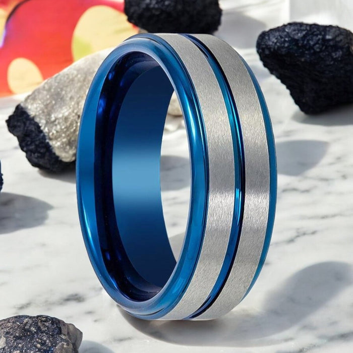 MAXTOM — lifestyle on hand — men's tungsten carbide wedding ring | Aydins Jewelry