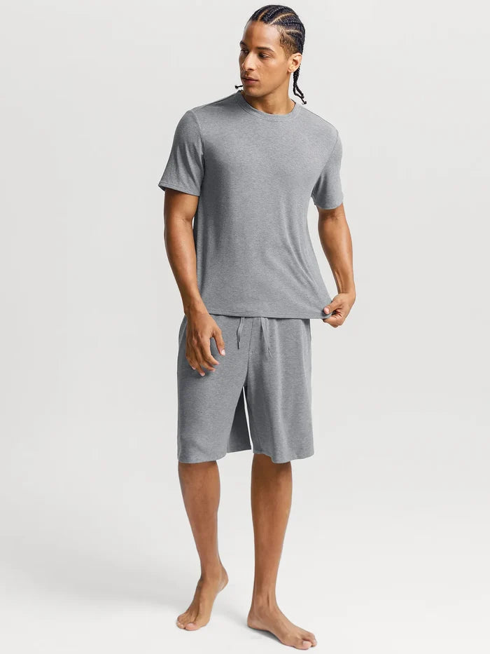 Popilush® Men's Modal Short PJ Set