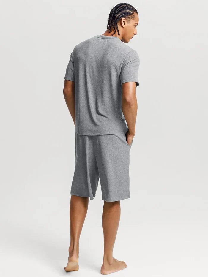 Popilush® Men's Modal Short PJ Set
