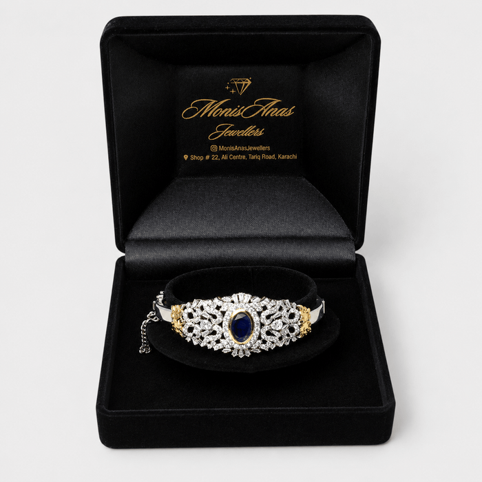 Midnight Stone Bangle - Monis Anas Jewellers