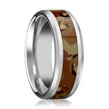 Military Camo Ring - Men's Tungsten Wedding Band W Tungsten Carbide men's wedding band, image 1