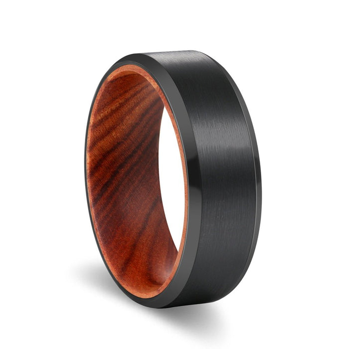 MITRE — hero shot — men's tungsten carbide wedding ring | Aydins Jewelry
