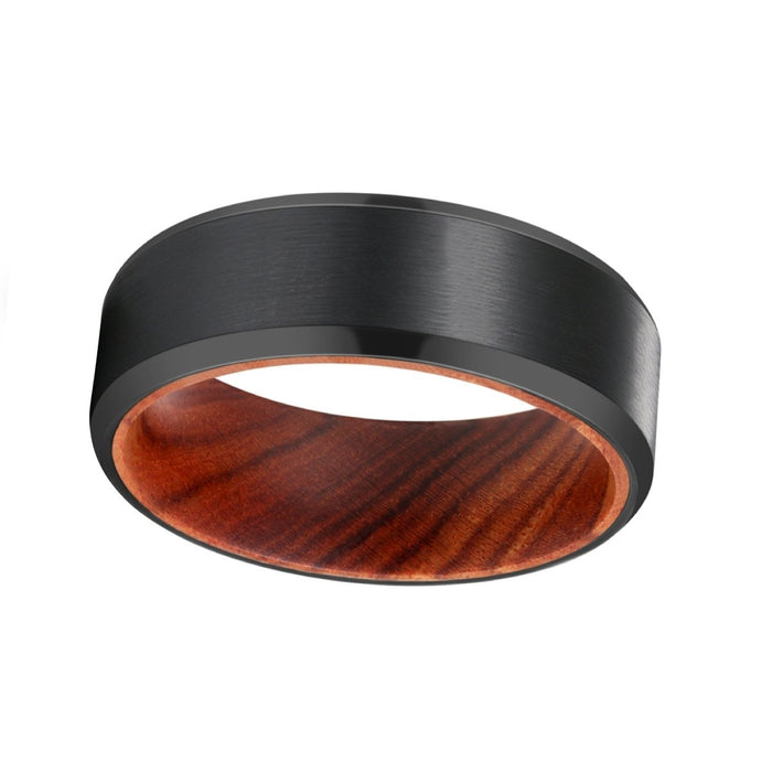 MITRE — lifestyle on hand — men's tungsten carbide wedding ring | Aydins Jewelry