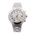 Movado La Chaux-de-Fonds 39mm Stainless Steel Silver Chronograph Dial Watch Ref# 84-C5-890 - Happy Jewelers Fine Jewelry Lifetime Warranty