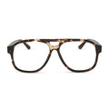jessie james decker x diff eyewear featuring the nash navigator prescription glasses with a espresso frame front view