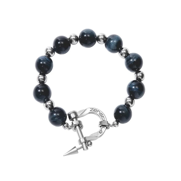 Nocturne Blue Tiger’s Eye Bracelet
