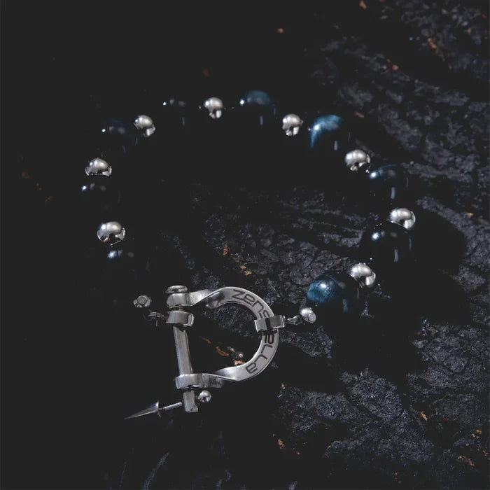 Nocturne Blue Tiger’s Eye Bracelet