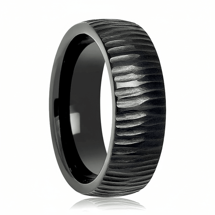 NYTHORN — hero shot — men's tungsten carbide wedding ring | Aydins Jewelry