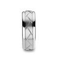OCTAVIAN Tungsten Carbide men's wedding band, image 1