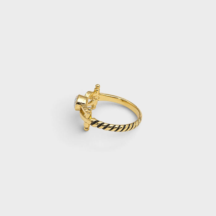 Opal Link Ring - Monis Anas Jewellers