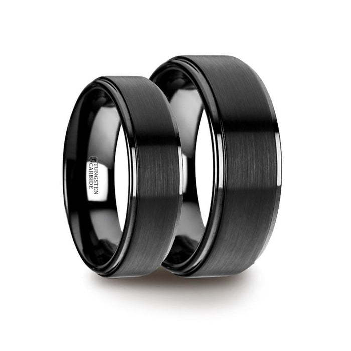 ORION Tungsten Carbide men's wedding band, image 5