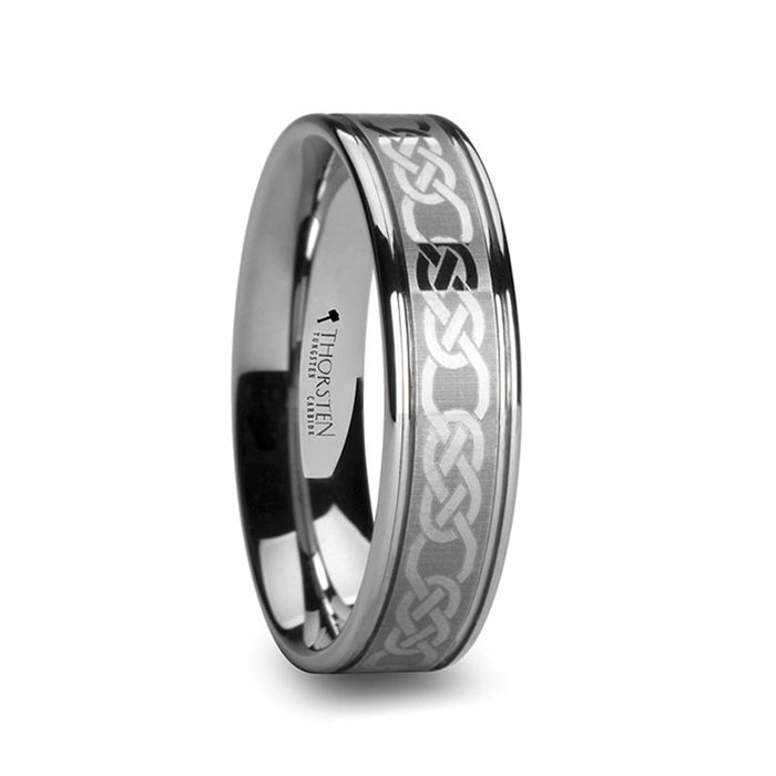 PALATINE Tungsten Carbide men's wedding band, image 1