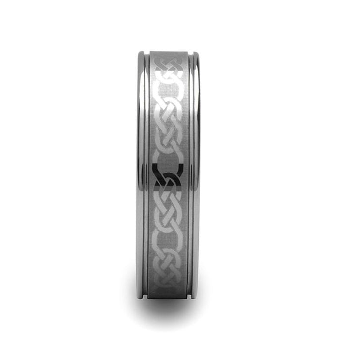 PALATINE Tungsten Carbide men's wedding band, image 2