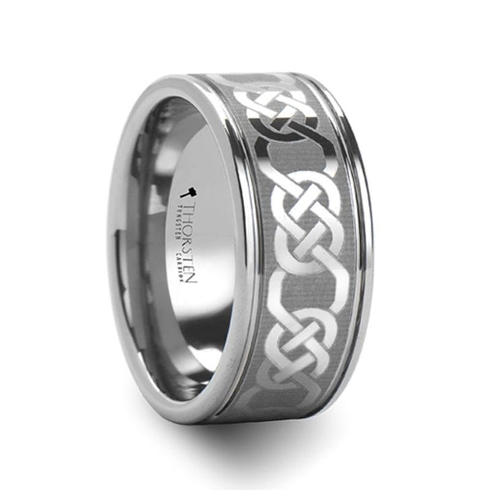 PALATINE Tungsten Carbide men's wedding band, image 5