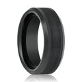 PANDARUS — hero shot — men's tungsten carbide wedding ring | Aydins Jewelry