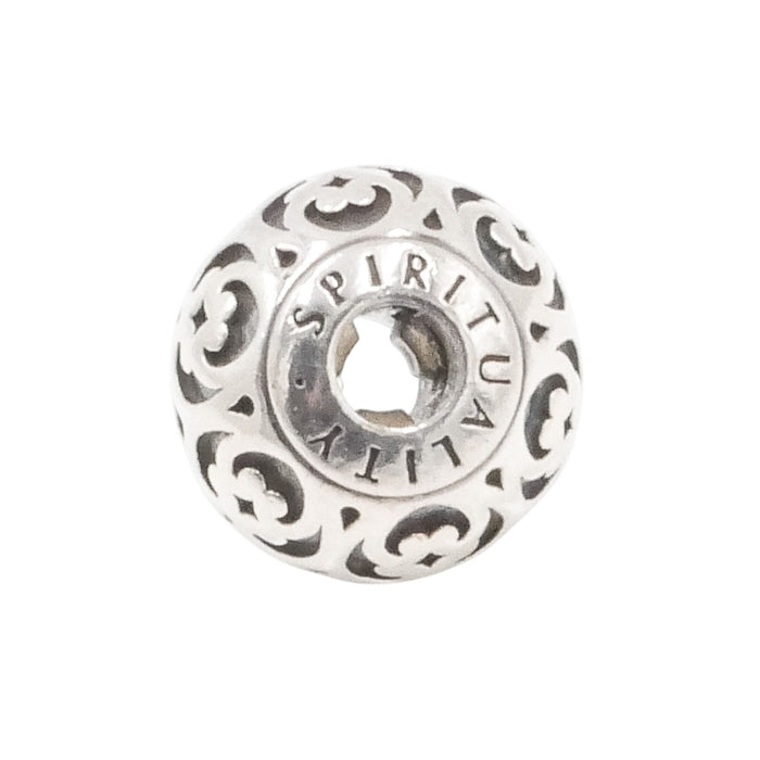 Pandora Essence Spirituality Charm Sterling Silver Openwork Bead Retired