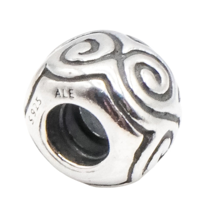 Pandora Large Swirls Oxy Swirl Sterling Silver Charm