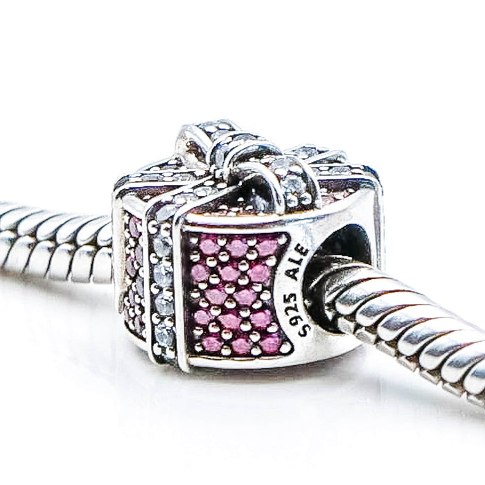 Pandora Rare Shimmering Gift Sterling Silver Charm
