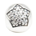 Pandora You Are a Star Sterling Silver Clip Charm Retired Clear CZ