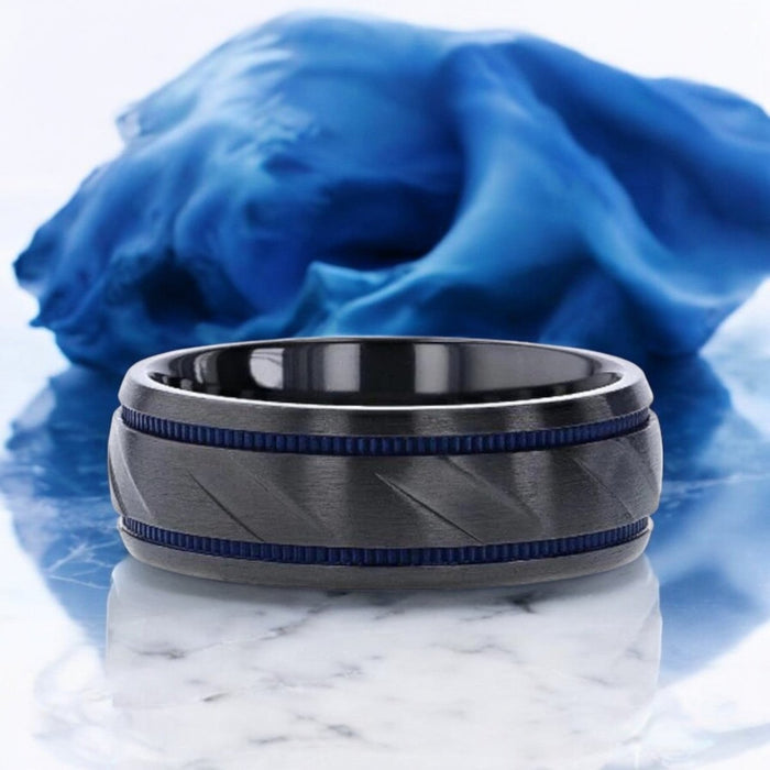 PATROL Titanium men's wedding band, image 5