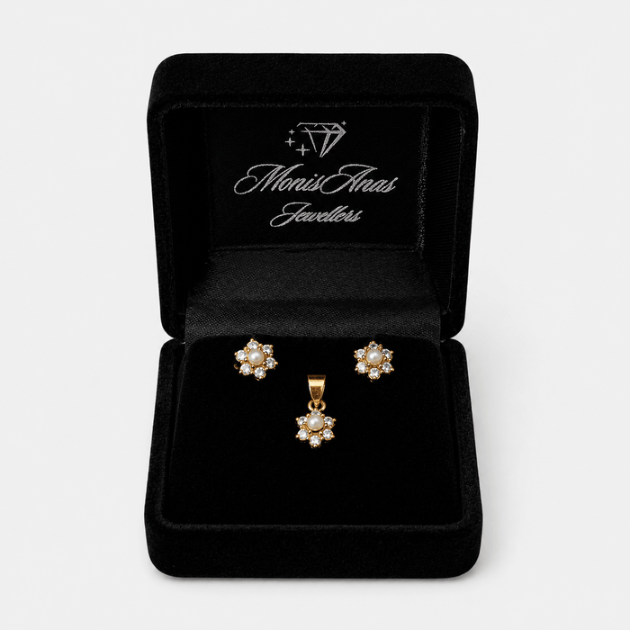 Pearl Daisy Mini Set - Monis Anas Jewellers