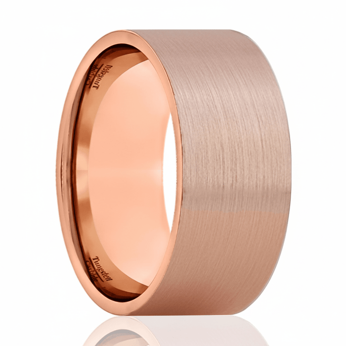 PERCY — hero shot — men's tungsten carbide wedding ring | Aydins Jewelry