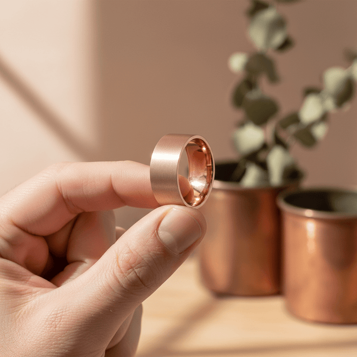 PERCY — display shot — men's tungsten carbide wedding ring | Aydins Jewelry