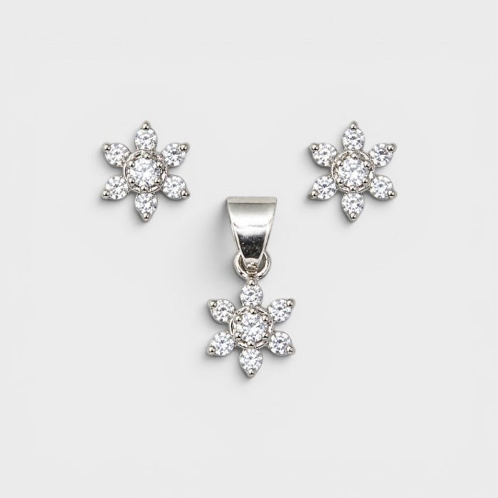Petal Pendant Mini Set - Monis Anas Jewellers