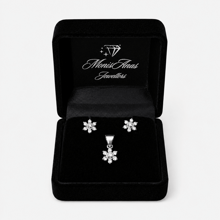 Petal Pendant Mini Set - Monis Anas Jewellers