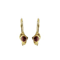 Pink Tourmaline Earrings Gold 18k - K Jewelry Accessories