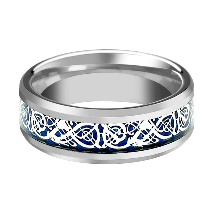 POET — lifestyle on hand — men's tungsten carbide wedding ring | Aydins Jewelry