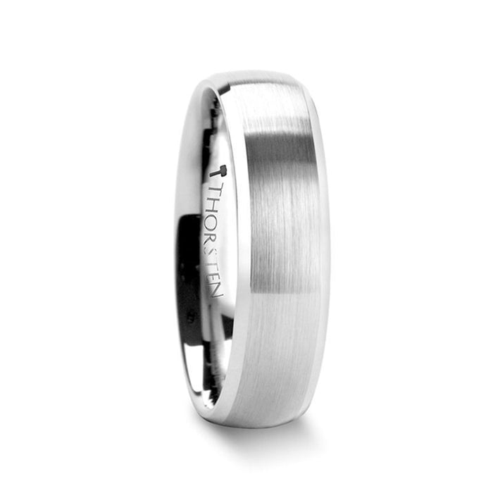 PORTER Tungsten Carbide men's wedding band, image 1