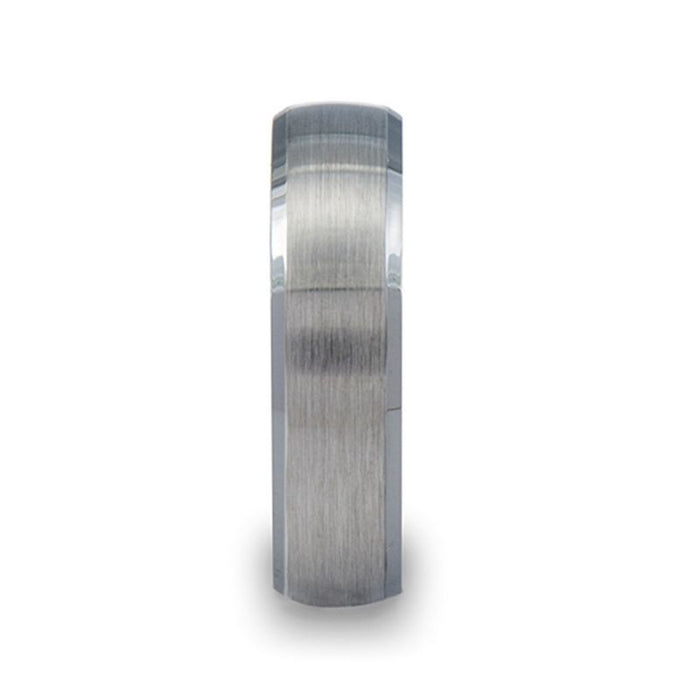 PORTER Tungsten Carbide men's wedding band, image 2