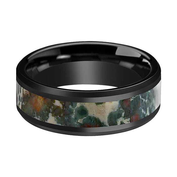 PROTOCERATOPS Ceramic men's wedding band, image 2