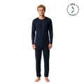 Pyjama set lange mouw Nino - Donker blauw